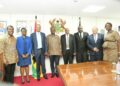 Namibia Central Bank Delegation Calls on Bank of Ghana Governor